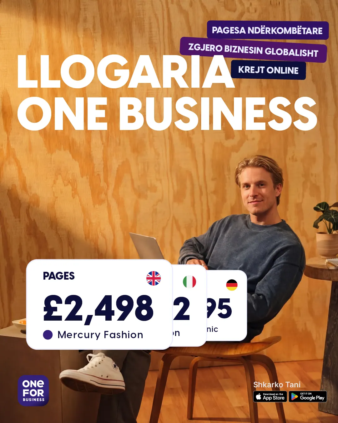 OneFor, Business Account